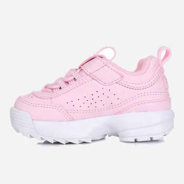 Fila Girl's Disruptor 2 Td Trainers Shoe - Pink | UK-832ADKBWC